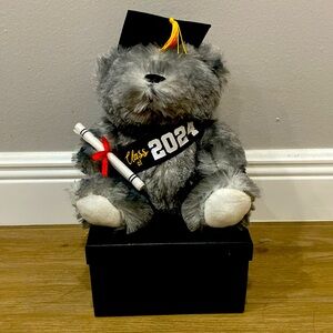 Graduate bear, class of 2024!